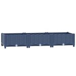 vidaXL Lit surélevé 120x40x23 cm Polypropylène