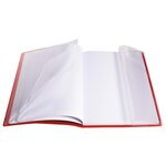 Protège-cahier 17x22 cm KOVER avec 2 Rabats Translucide Incolore EXACOMPTA
