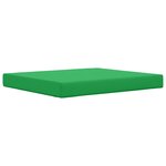 vidaXL Coussin de canapé d'extérieur 2 Pièces Vert Polyester