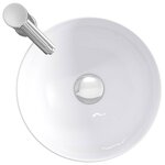 vidaXL Lavabo de salle de bains Chrome 32 x 32 x 13 cm métal