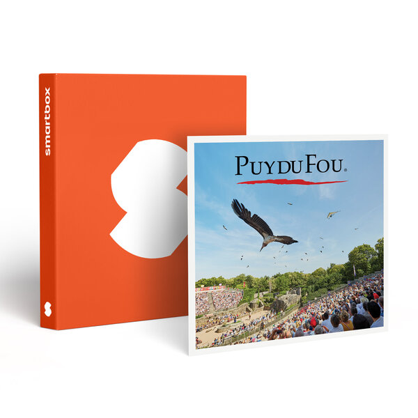 SMARTBOX - Coffret Cadeau Billets Puy du Fou 2026 - 1 jour pour 2 adultes - Multi-thèmes