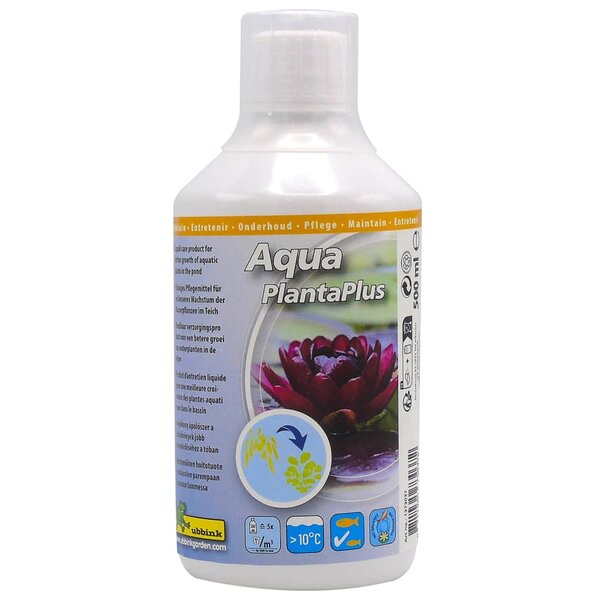 Ubbink Traitement de l'eau d'étang Aqua Planta Plus 500 ml pour 10000L