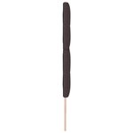 tête de lit vidaXL capitonnée marron foncé 200 cm en tissu