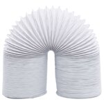 vidaXL Conduit d'échappement PVC 6 m 10 cm