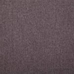 vidaXL Canapé à 3 places tissu taupe