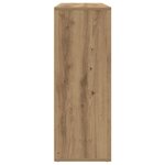 vidaXL Buffets 2 Pièces Chêne Artisan 60x31x84 cm Bois d'ingénierie