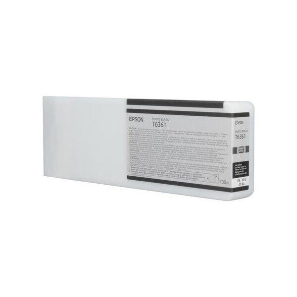 Cartouche jet d'encre originale t636 700 ml noir epson