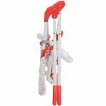 Safety 1st chaise haute pliante keeny red lines blanc 2766260000