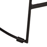 vidaXL Tabourets de bar lot de 2 noir 45x40x78 cm bois manguier massif
