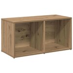 vidaXL Ensemble meuble TV 2 Pièces Chêne artisanal 37 x 35 x 72 cm