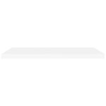 vidaXL Étagère murale flottante blanc 90x23 5x3 8 cm MDF