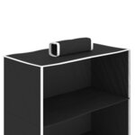vidaXL Étagères suspendues de rangement 2 Pièces 6 niveaux Tissu
