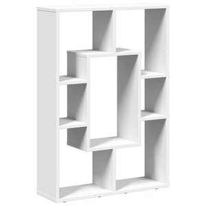 vidaXL Bibliothèque Blanc 63x20x90 cm Bois d'ingénierie