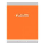 Cahier piqûre 96 pages seyès 90 g  couverture carte recyclée  format 21 x 29 7 cm CONQUERANT