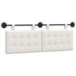 vidaXL Tête de lit suspendue Simili cuir