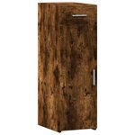 vidaXL Buffet chêne fumé 30x42 5x93 cm bois d'ingénierie