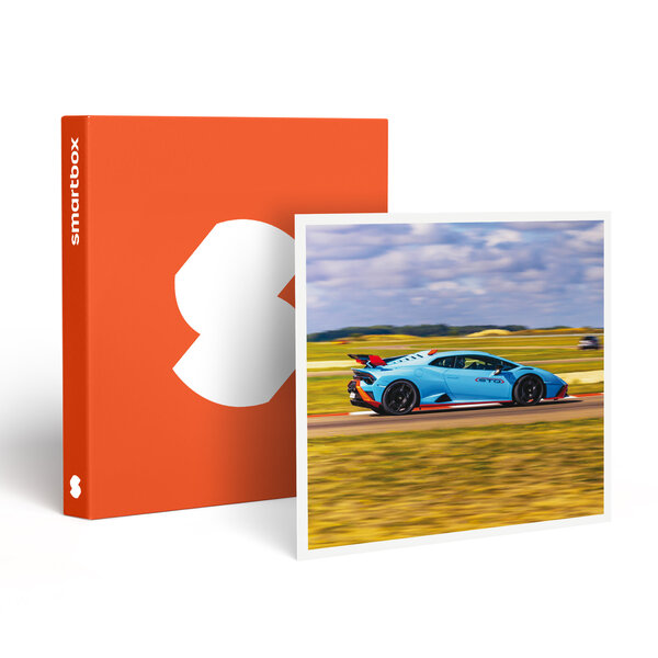 SMARTBOX - Coffret Cadeau Stage de pilotage : 2 tours sur le circuit de Pont-l'Évêque en Lamborghini Huracán STO -  Sport & Aventure