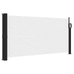 vidaXL Auvent latéral rétractable blanc 100x500 cm