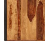 vidaXL Table à dîner 200x100x75 cm Bois de Sesham solide