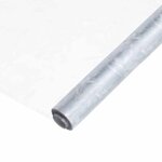 vidaXL Films pour fenêtre 4 Pièces dépoli motif de fleur PVC