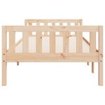 vidaXL Lit pour enfants sans matelas 90x190 cm bois de pin massif