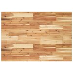 vidaXL Dessus de table rectangulaire 80x70x2 cm bois massif d'acacia