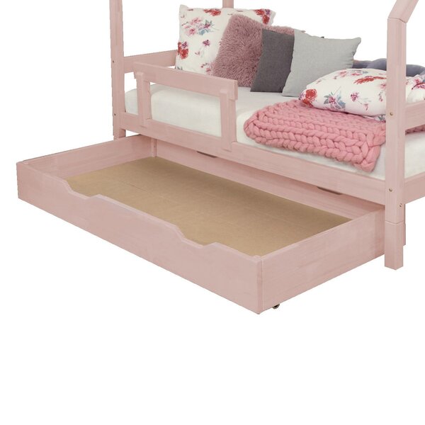 Tiroir de lit 80 x 180 BUDDY - rose pastel