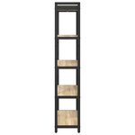 vidaXL Bibliothèque Chêne sonoma 80 x 30 x 153 cm Bois d'ingénierie