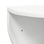 vidaXL Étagère Murale 2 Pièces Blanc 38 x 19 x 19 cm Bois d'ingénierie