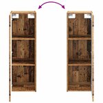 vidaXL Cabinet de Salle de Bain Mural Bois ancien 33 x 34 5 x 100 cm