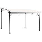 vidaXL Auvent pare-soleil de jardin 3x3x2 55 m Crème