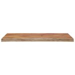 vidaXL Dessus de table 110x40x2 5 cm rectangulaire bois massif acacia