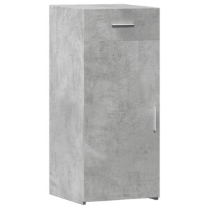 vidaXL Buffet gris béton 40x42 5x93 cm bois d'ingénierie