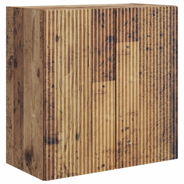vidaXL Armoire Murale 59 x 31 x 60 cm Bois d'ingénierie Bois ancien