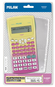 Calculatrice scientifique M240 Sunset rose