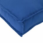 vidaXL Coussin Bleu royal 120 x 60 x 12 cm Tissu Oxford