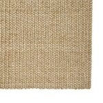 vidaXL Tapis en sisal pour griffoir 100x100 cm