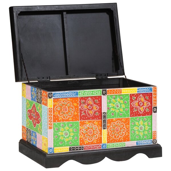 vidaXL Boîte de Rangement 60x40x40 cm Bois Massif