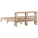 vidaXL Cadre de lit avec tête de lit sans matelas 120x200 cm