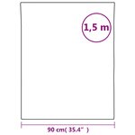 vidaXL Films de miroir 2 Pièces auto-adhésive 90x150 cm PET