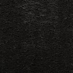 vidaXL Tapis HUARTE à poils courts doux et lavable noir Ø 100 cm