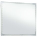 vidaXL Miroir mural à LED pour salle de bains 60x50 cm