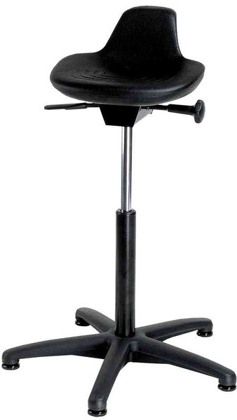 Support Assis/debout STAND STAR Polyurethane (PU) Noir TOPSTAR