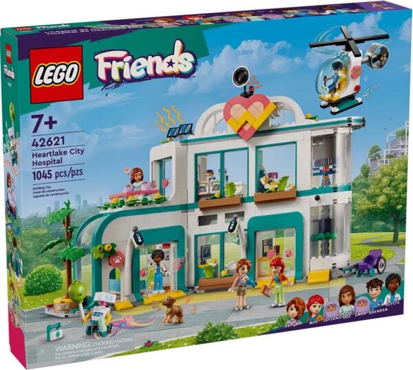 LEGO Friends - L'Hôpital de Heartlake City - Set de Construction Créatif pour Enfants