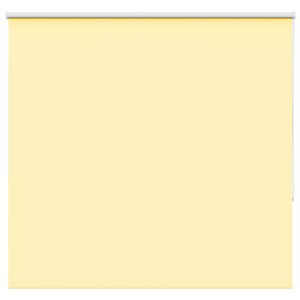 vidaXL Store enrouleur occultant jaune largeur du tissu 151 6 cm