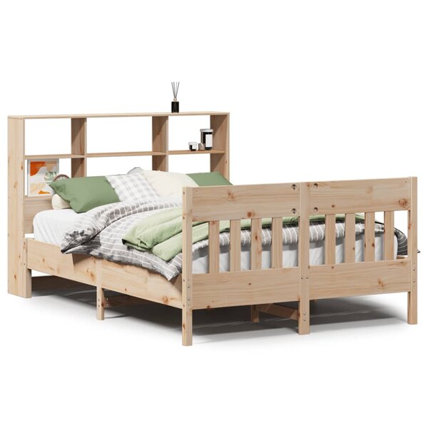vidaXL Cadre de lit sans matelas 120x200 cm bois de pin massif