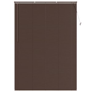 vidaXL Store Vénitien Marron foncé avec motif 213 x 160 cm PVC