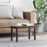 vidaXL Table basse Chêne artisan 60 x 30 x 36 cm Bois d'ingénierie