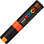 Marqueur Posca Orange fluo PC8K Pointe large biseautée