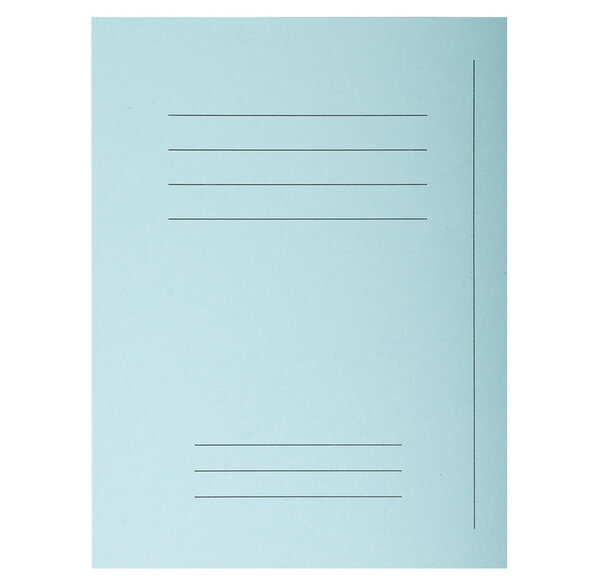 Paquet 50 Chemise imprimées Foldyne 250 Bleu Cl x 5 EXACOMPTA